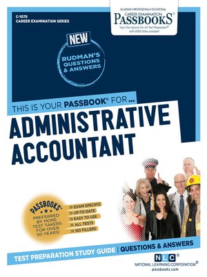 cover image of Administrative Accountant